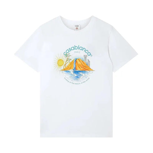 Casablanca Oasis Printed T-Shirt