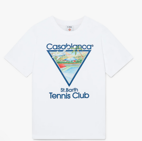 Casablanca Tennis Club Icon T‑Shirt