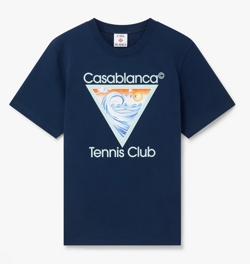Casablanca Tennis Club Icon T‑Shirt