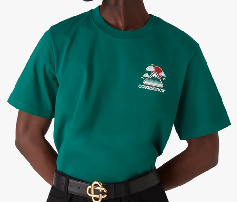 Casablanca Montagne Ondulee T‑Shirt