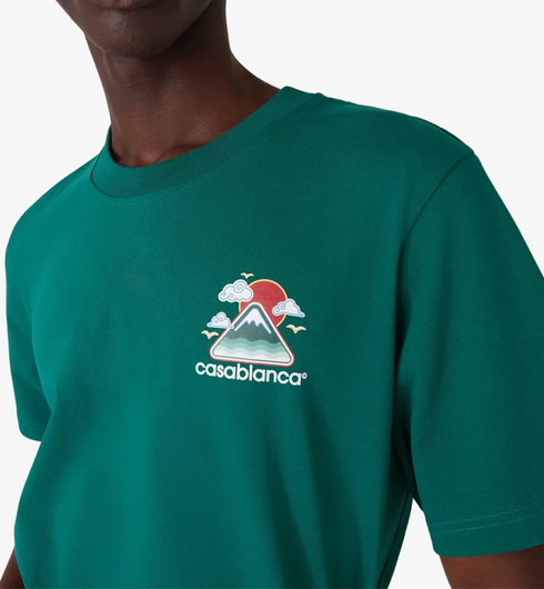 Casablanca Montagne Ondulee T‑Shirt