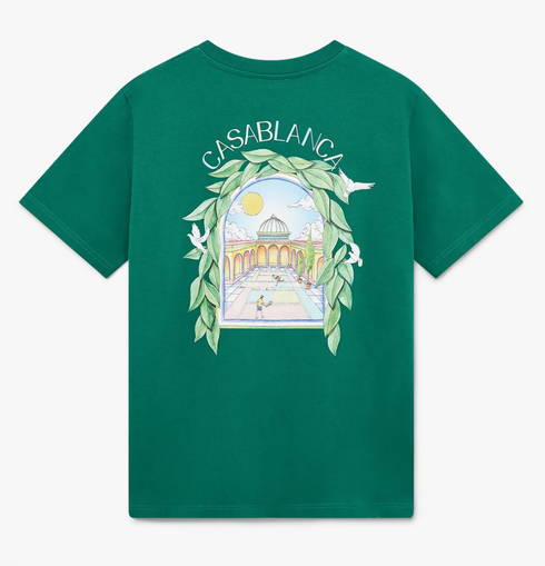 Casablanca L'Arche De Tennis T‑Shirt