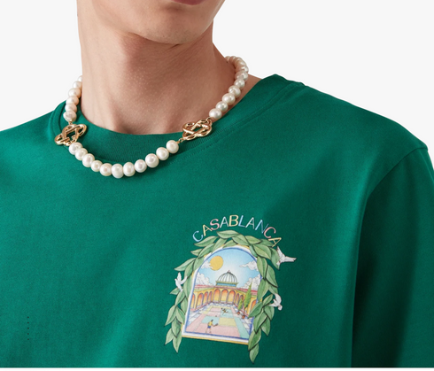 Casablanca L'Arche De Tennis T‑Shirt