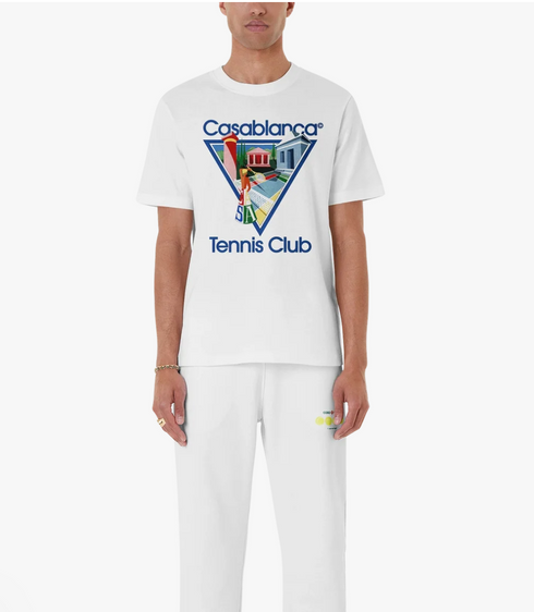 Casablanca Joueuse Organic Cotton T-Shirt