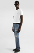 Dolche&Gabanna Cotton Jersey T-Shirt with metal branded tag