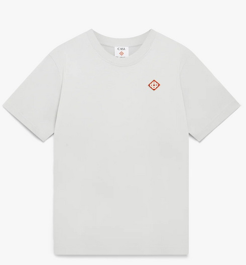 Casablanca Grey Diamond Logo T-Shirt