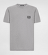 Dolche&Gabanna Cotton T-Shirt with metal branded tag Grey