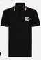 Dolche&Gabanna Cotton Pique Poloshirt with D&G Embroidery