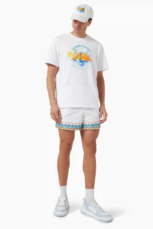 Casablanca Oasis Printed T-Shirt