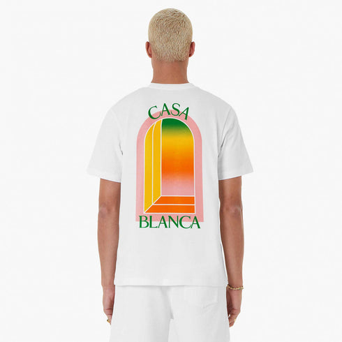 Casablanca Gradient Arch Logo T-Shirt