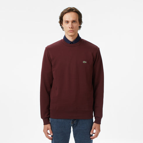 Lacoste Men Fleece Crew Neck Sweatshirt