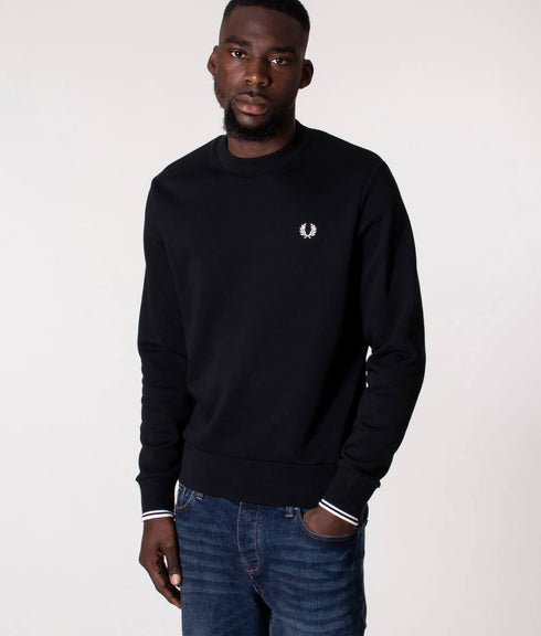 Fred Perry Crew Neck Sweatshirt