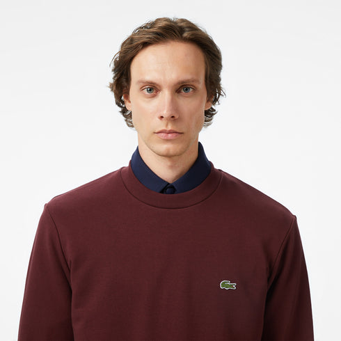 Lacoste Men Fleece Crew Neck Sweatshirt