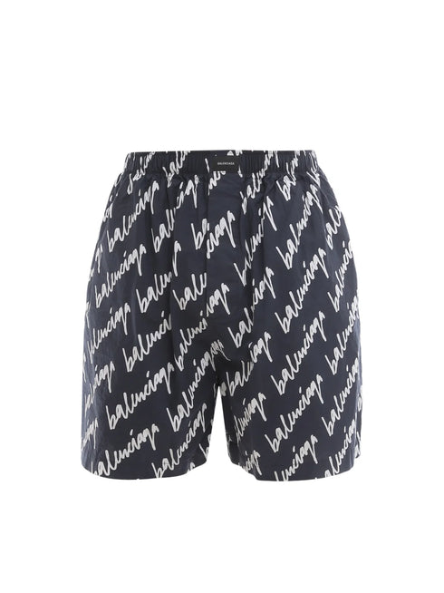 BALENCIAGA MEN PYJAMA SHORT