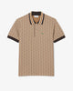 Lacoste Men Classic Fit Monogram Jacquard Polo Shirt