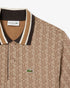 Lacoste Men Classic Fit Monogram Jacquard Polo Shirt