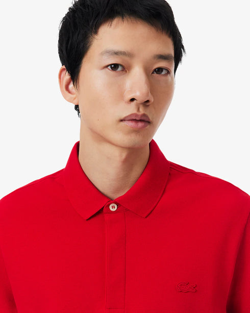 Lacoste Men Regular Fit Paris Strech Pique Polo Shirt