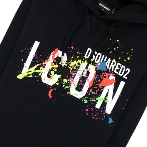 Dsquared2 Icon Splatter Men Hoodie