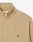 Zip-Up Men High Neck Interlock Sweatshirt