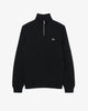 Zip-Up Men High Neck Interlock Sweatshirt