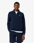 Zip-Up Men High Neck Interlock Sweatshirt