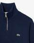 Zip-Up Men High Neck Interlock Sweatshirt