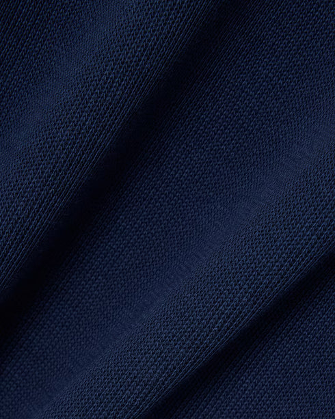 Zip-Up Men High Neck Interlock Sweatshirt