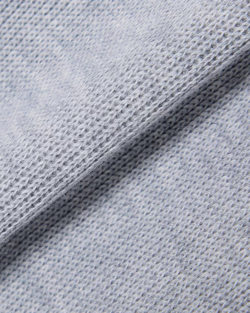 Zip-Up Men High Neck Interlock Sweatshirt