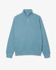 Lacoste Men Zip-Up High Neck Interlock Sweatshirt