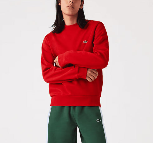 Lacoste Men Fleece Crew Neck Sweatshirt