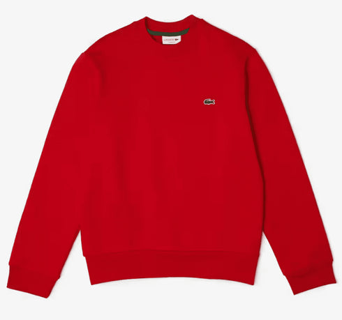 Lacoste Men Fleece Crew Neck Sweatshirt