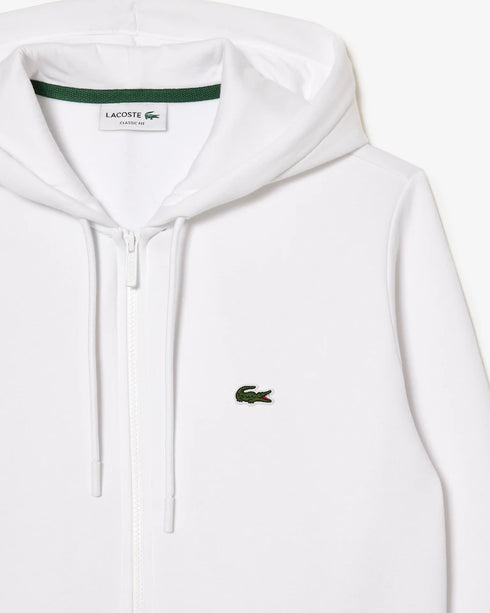 Lacoste Men Zip Up Fleece Hoodie