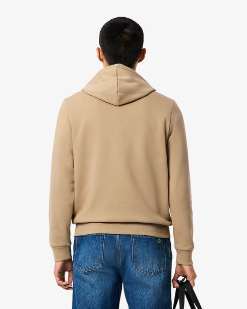Lacoste Men Zip Up Fleece Hoodie