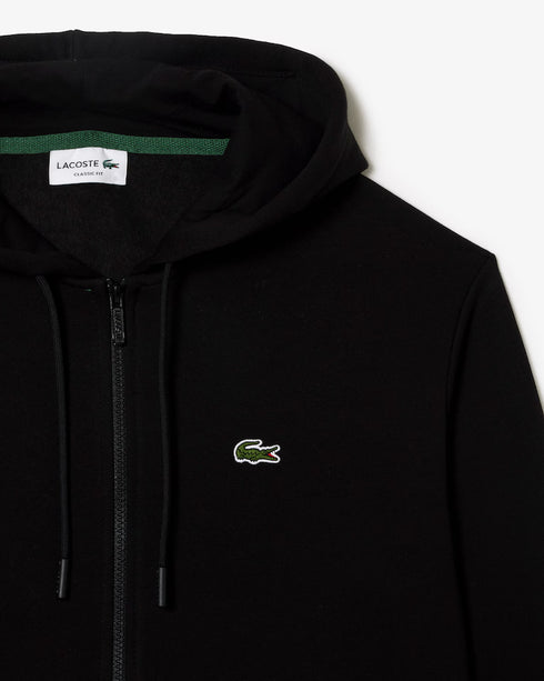 Lacoste Men Zip Up Fleece Hoodie