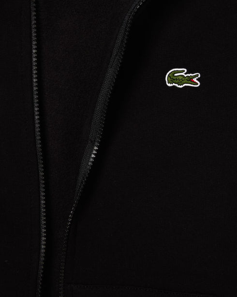 Lacoste Men Zip Up Fleece Hoodie