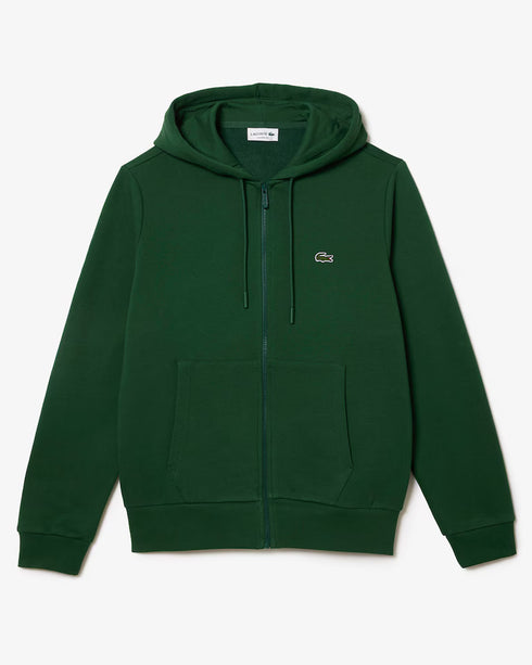 Lacoste Men Zip Up Fleece Hoodie