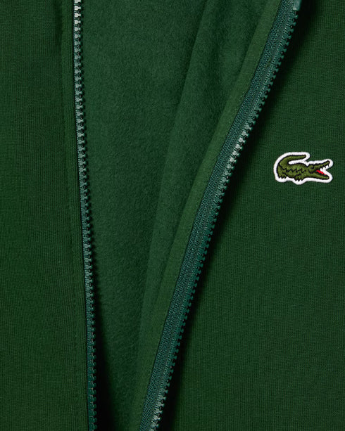 Lacoste Men Zip Up Fleece Hoodie