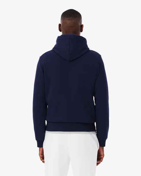 Lacoste Men Zip Up Fleece Hoodie