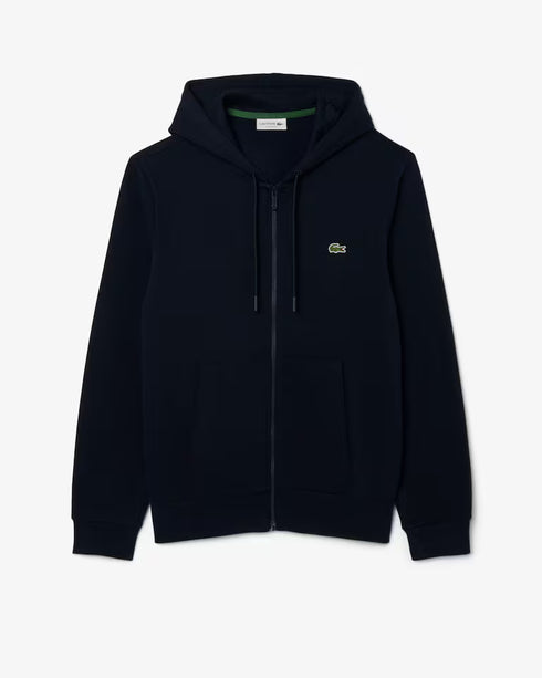 Lacoste Men Zip Up Fleece Hoodie