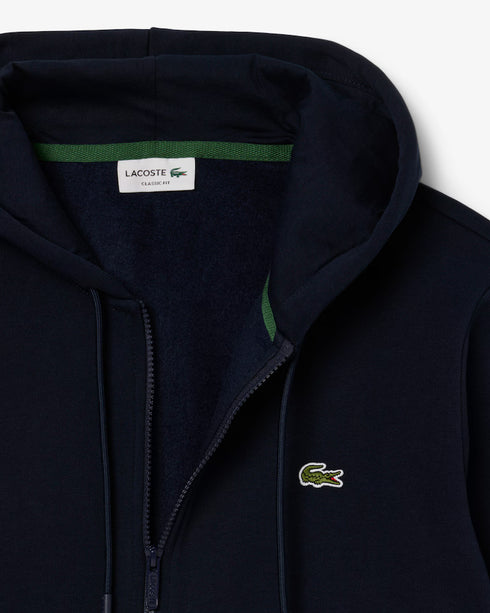 Lacoste Men Zip Up Fleece Hoodie