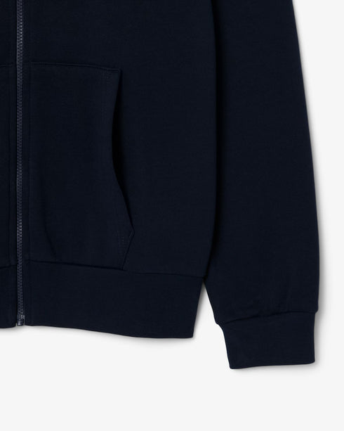 Lacoste Men Zip Up Fleece Hoodie