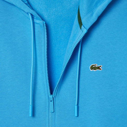 Lacoste Men Zip Up Fleece Hoodie