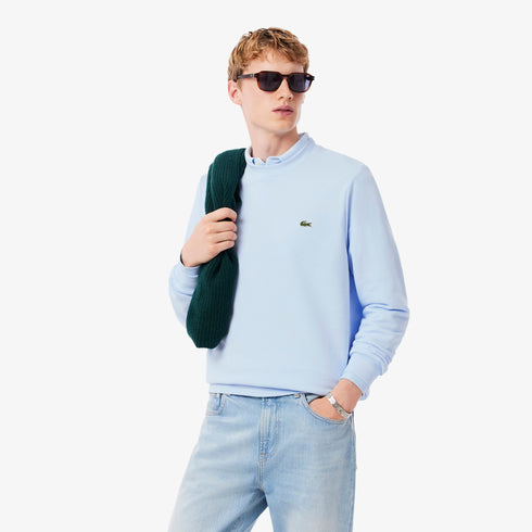 Lacoste Men Fleece Crew Neck Sweatshirt