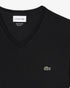 Lacoste Men Lightweight Cotton Pima V Neck T-shirt