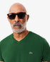 Lacoste Men Lightweight Cotton Pima V Neck T-shirt