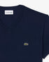 Lacoste Men Lightweight Cotton Pima V Neck T-shirt