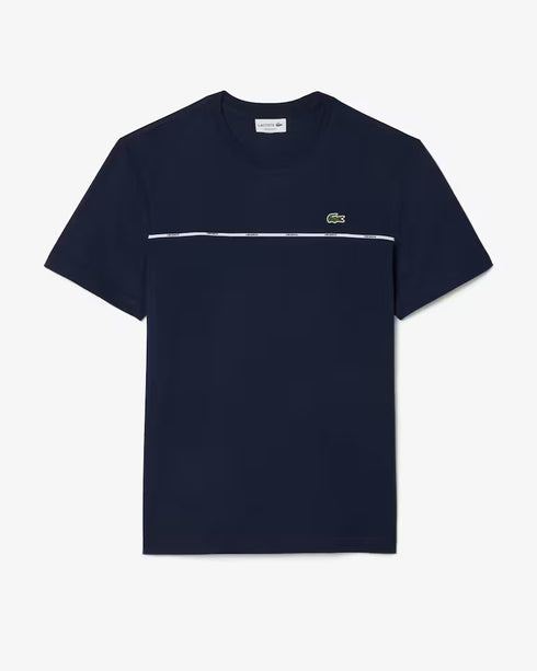 Lacoste Trim Cotton Jersey T-shirt