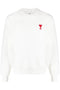 Ami De Couer Tonal ADS Men Sweatshirt White