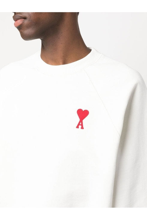 Ami De Couer Tonal ADS Men Sweatshirt White