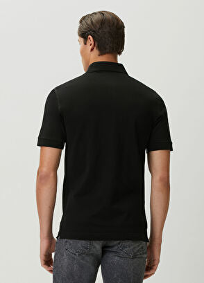Dolche&Gabanna Cotton Poloshirt with metal branded tag